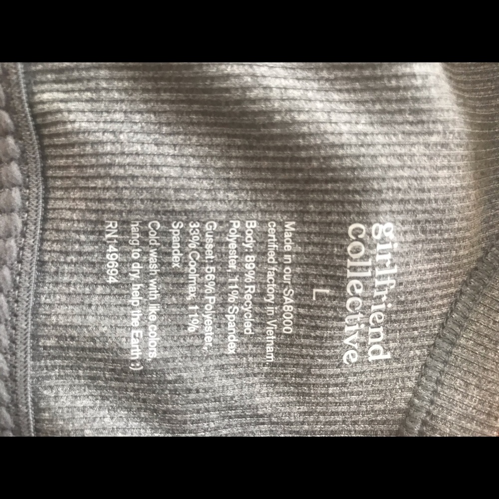 Girlfriend Collective Ash Coco Scoop Bodysuit - Picture 3 of 3